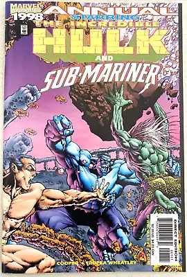 Buy The Incredible Hulk & Sub-mariner Annual. 1st Series-1998. Marvel. Vfn/nm 9.0 • 5.99£