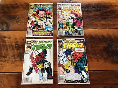 Buy Marvel Comics The Mighty Thor 451, 452, 453, 454  (1992) Lot Of 4 Boarded • 10.45£