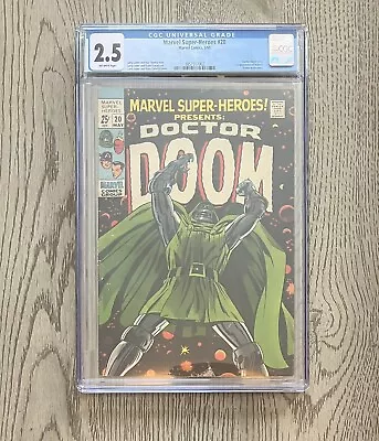 Buy Marvel Super Heroes 20 Cgc 2.5 Origin Doctor Doom • 92.28£