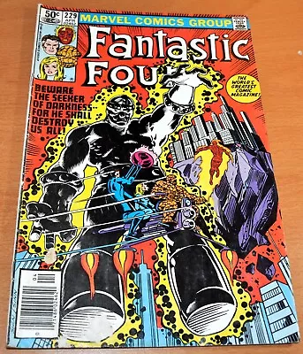 Buy Fantastic Four #229 - Apr. 1981 - Marvel Comics - $0.50 - VG • 2.34£