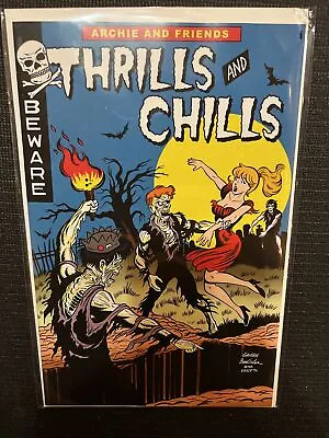 Buy Archie Thrills And Chills #1 Beware 1954 Blue Variant Homage Comic Zombie Grave • 19.95£