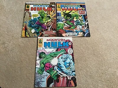 Buy The Mighty World Of Marvel #227, 228, 229 - 1977 • 8.50£