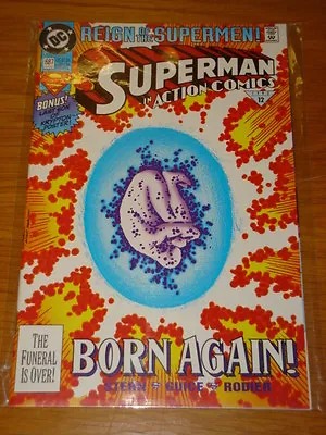 Buy Action Comics #687 Dc Near Mint Condition Superman June 1993 • 2.99£