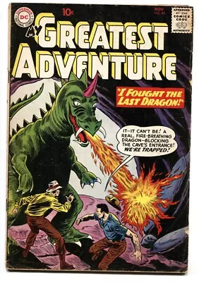 Buy My Greatest Adventure #49 1960-DC-Last Dragon-sci-fi-10¢ Cover Price-VG • 28.54£