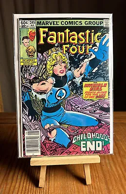 Buy Fantastic Four #245 FN 1st Franklin Richards As Adult As Avatar Marvel NEWSSTAND • 8.02£
