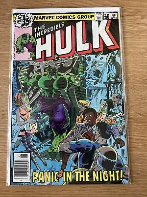 Buy The Incredible Hulk #231 - Vol 1 - January 1979 - Newsstand - Marvel Comics • 12£