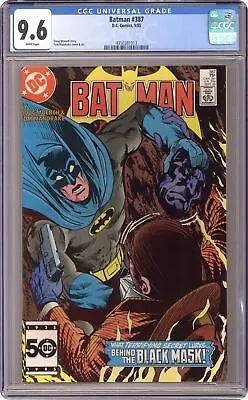 Buy Batman #387 CGC 9.6 1985 4350381013 • 60.97£