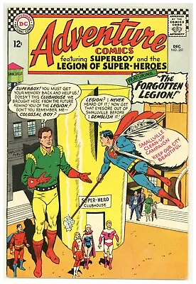 Buy Adventure Comics 351 Legion Of Superheroes Superboy 1966 Silver Age DC (j#3754) • 9.49£