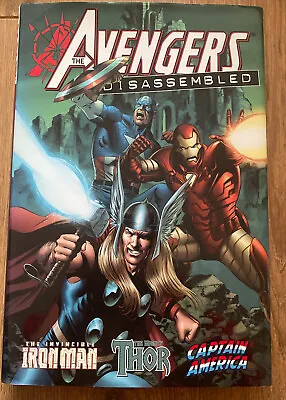 Buy Avengers Disassembled Iron Man Thor Captain America Oversized Hardback Hardcover • 39.95£