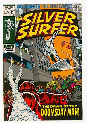 Buy Silver Surfer #13 VFN+ 8.5 Origin And First Doomsday Man • 195£