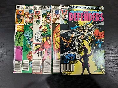 Buy The Defenders 84, 94, 108, 112, 116, 122 Marvel Comics Lot 1972 Series • 12.06£