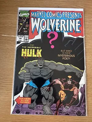 Buy Marvel Comics Presents: Wolverine #58 - Volume 1 - September  1990 - Marvel • 0.99£