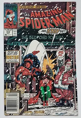 Buy Amazing Spider-Man #314 (Marvel Comics, 1989) Mark Jewelers, Christmas Issue • 35.61£
