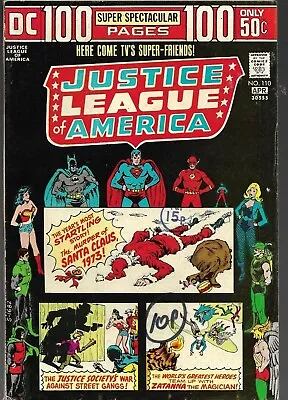 Buy JUSTICE LEAGUE OF AMERICA #110 - Back Issue (S) • 8.99£