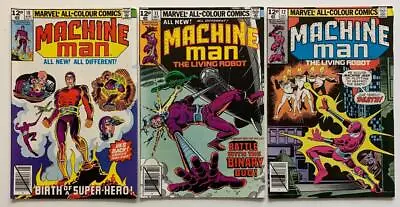 Buy Machine Man #10, 11 & 12 (Marvel 1979) 3 X VF+/- Bronze Age Issues. • 12.38£