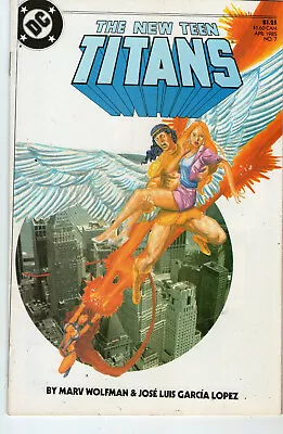 Buy New Teen Titans # 7 - Origin Of Lilith ( Perez Cover - Scarce 1985 ) • 6.95£