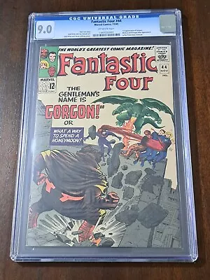 Buy Fantastic Four 44 Cgc 9.0 First Appearance Of Gorgon  - Free Priority Shipping • 195.88£