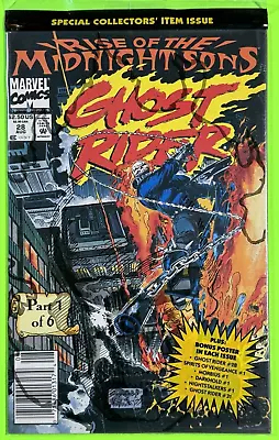 Buy Ghost Rider #28 (marvel 1992) 1st App Lilith | Newsstand Variant Sealed Nm • 11.12£