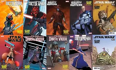 Buy 10 Star Wars Darth Vader Doctor Aphra Clone Wars 15th Anniversary Cover Lot • 31.60£