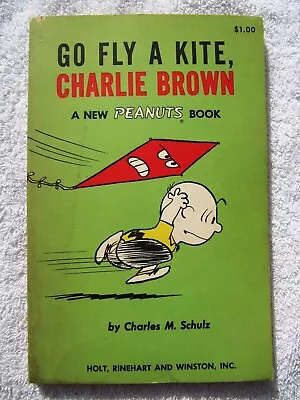 Buy 1st ED 1960 GO FLY A KITE CHARLIE BROWN Comic New PEANUTS Book Charles M Schulz • 11.97£