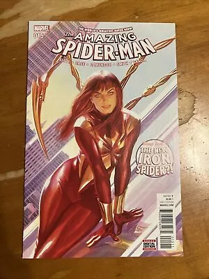 Buy Amazing Spider-man 15 Alex ROSS 1st App MARY JANE IRON SPIDER  Marvel Comics • 16.07£