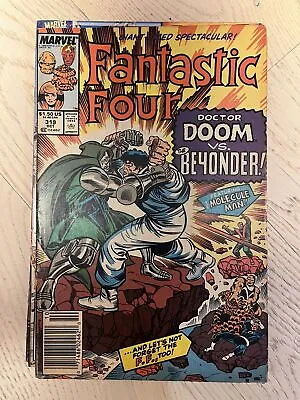 Buy 1988 Marvel Comics Fantastic Four #319 Origin Of The Beyond_ • 1.94£