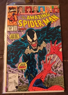 Buy Amazing Spider-Man #332 1st App Of Venom Long Tongue 1990 Marvel Comics  • 11.93£