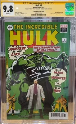 Buy Hulk #3 Nakayama CGC SS 9.8 2X Signed By Ryan Ottley & Donny Cates 🔑 🔥  • 139.95£
