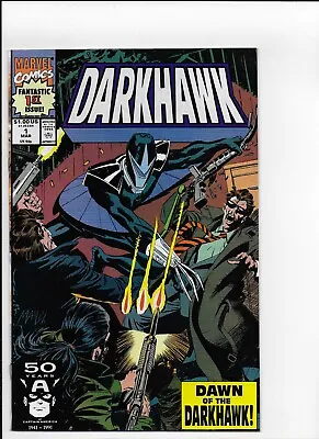 Buy DARKHAWK # 1 Very Fine  1st Print Marvel Comics 1991 • 24.95£