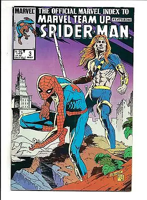 Buy The Official Marvel Index To Marvel Team-up # 3 (may 1986), Vf/nm • 6£