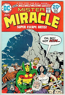 Buy MISTER MIRACLE  18  VF+/8.5  -  Nice Higher Grade Kirby Issue! • 45.85£
