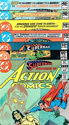 Buy Action Comics 505 507 518 520 523 525 531   Frankenstein!   Aquaman!    F+ (6.5) • 31.58£