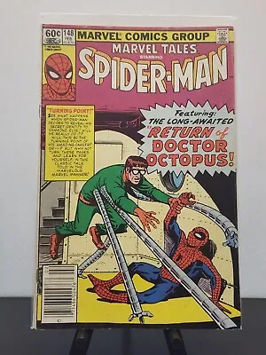 Buy Marvel Tales #148 - (1983) Reprints Amazing Spider-Man #11 (2nd Dr Octopus) • 35.55£