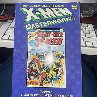 Buy TPB X-Men Masterworks Vol 1 First Print 1993 Uncanny X-Men #94-97 Giant Size #1 • 7.88£