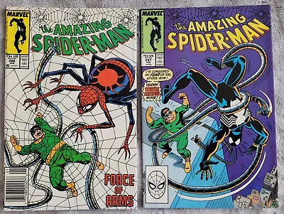 Buy 2x Amazing Spiderman Issue # 296 & 297 From 1987 Genuine • 10£