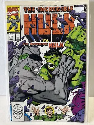 Buy 1ST APPEARANCE  OF LOKI'S SON AGAMEMNON -GREEN VS GREY  -Incredible Hulk #376 • 14.23£