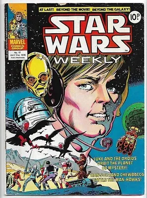 Buy Star Wars Weekly #17 VG (1978) Marvel Comics UK • 3.25£