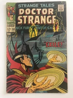 Buy Strange Tales #168 (1951 1st Series) Marvel Comics - FN+ (6.5) • 29£