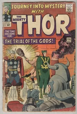 Buy Journey Into Mystery #116 May 1965 G/VG Loki • 22.48£