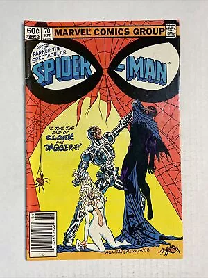 Buy Spectacular Spider-man 70 G+ 1982 Marvel Comic Cloak And Dagger • 2.55£