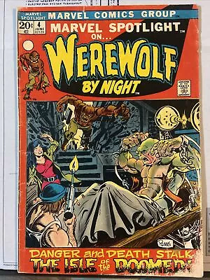 Buy Marvel Spotlight #4 On Werewolf By Night (1972) 1st App Of Darkhold • 23.99£