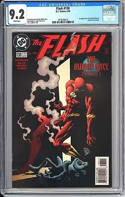 Buy Flash #138 CGC 9.2 1998 3978599012 1st Black Flash In Cameo! KEY! • 71.12£