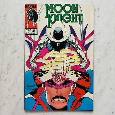 Buy MOON KNIGHT #36 1984 VF/NM Marvel Comics 1st Meeting Dr. Strange And Moon Knight • 9.48£