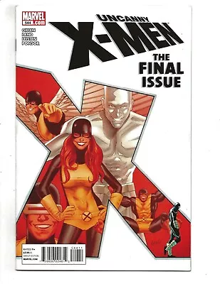 Buy Uncanny X-Men #544 2011 Marvel Final Issue Greg Land Emma Cyclops • 18.18£
