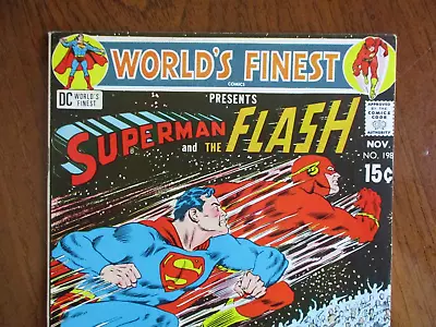 Buy DC World's Finest Presents Superman And The Flash # 198 3rd Race! Neal Adams! VF • 79.06£