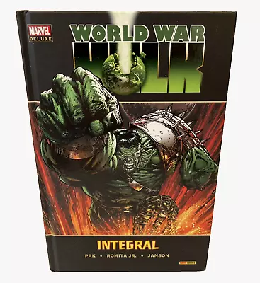 Buy Marvel Deluxe World War HULK INTEGRAL Hardback Comic Book In SPANISH 2012 • 17.99£