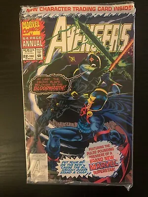 Buy The Avengers Annual #22 - 1993 - Sealed Polybag With Card - Minor Key - (2209) • 2.72£