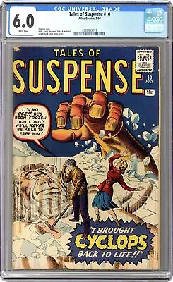 Buy Tales Of Suspense #10 CGC 6.0 1960 4356993013 • 731.31£