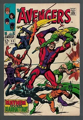Buy Marvel Comics Avengers 55 Ultron Appearance 5.5 FN- Mayhem In Manhattan • 89.99£