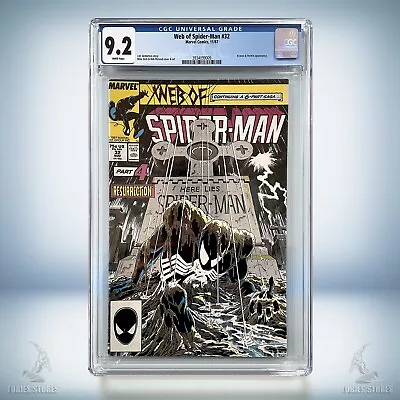 Buy Web Of Spider-Man #32 (1987 Marvel Comics) CGC 9.2 | Kraven's Last Hunt • 120£